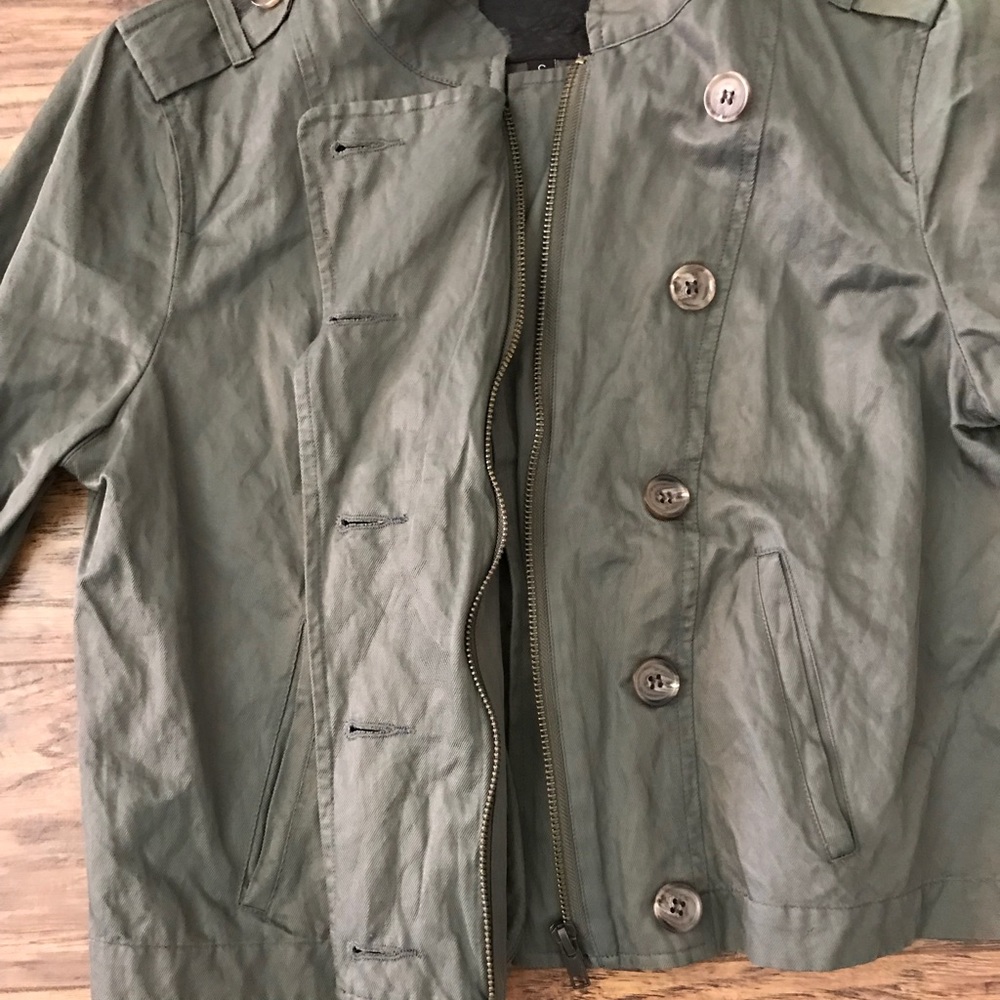Joie cropped military jacket - Picture 4 of 5